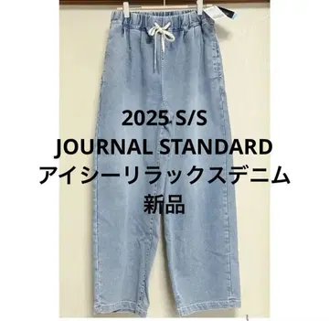 새상품 JOURNAL STANDARD 아이시 릴랙스 데님 38