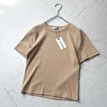 새상품 바빌론 베어 골지 티셔츠 F 베이지 택 포함