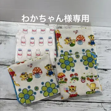 핸드메이드 거즈 손수건