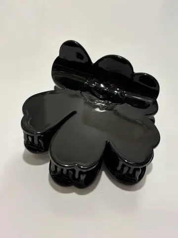 마리메코 우니코 헤어 클립 라지 블랙 L