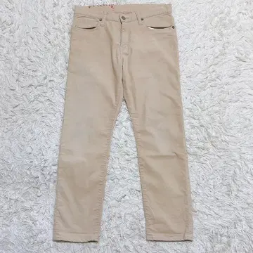 RH VINTAGE 론 헤르만 베이지 슬림 핏 팬츠 25 사이즈