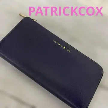 PATRICKCOX 장지갑 L자 지퍼 퍼플 #C2889
