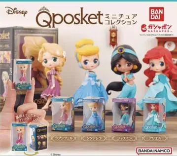 디즈니 Qposket 미니어처 컬렉션 컴플리트