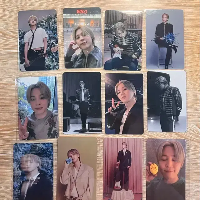 방탄 지민 럭드 세트 일괄