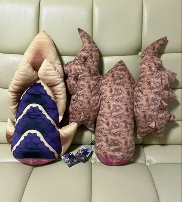 몬스터 헌터 꼬리 쿠션 2개 세트