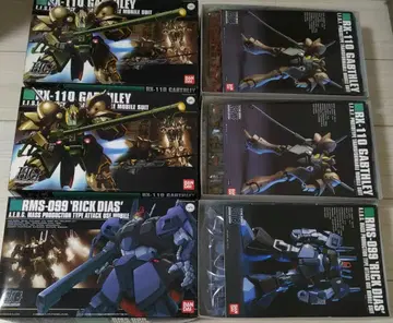 HGUC 1/144 릭 디아스 2개 & 가브 레이 2개 세트
