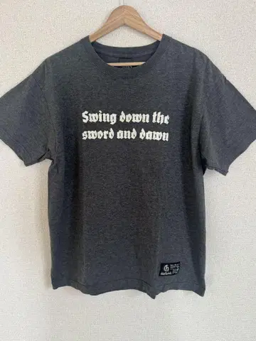구제 의류 티셔츠 그레이 XL