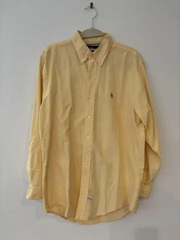 Ralph Lauren 노랑 긴팔 셔츠 L
