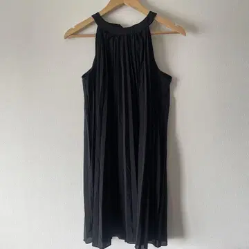 vintage 플리츠 아메슬리 원피스 튜닉