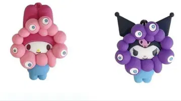 산리오 밈쿠밈쿠 나리키리 키링 엑스포 2025 한정판 마이멜로디 쿠로미