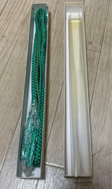 허리띠 에메랄드 그린 골드
