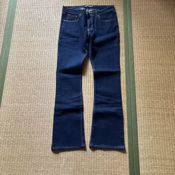 다크 블루 부츠 컷 데님 M 사이즈 미사용 새상품