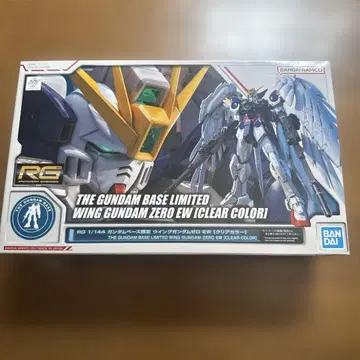 RG 1/144 건담 베이스 한정판 윙 건담 제로 EW [클리어 컬러]