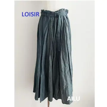 LOISIR 스커트 F 짙은 그린 54823