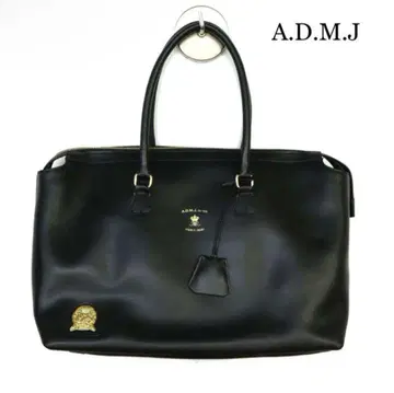 A.D.M.J 토트백 핸드백 블랙