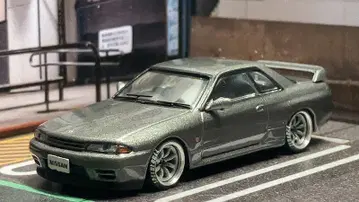 R32 GTR 1/64 건메타 알루미늄 림 사양 커스텀