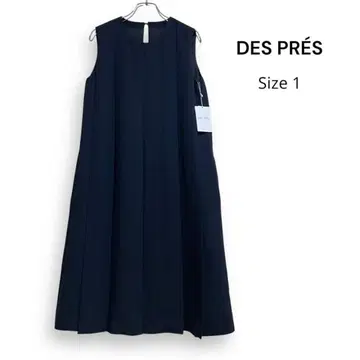 새상품 DES PRES 데프레 슬리브리스 롱 원피스