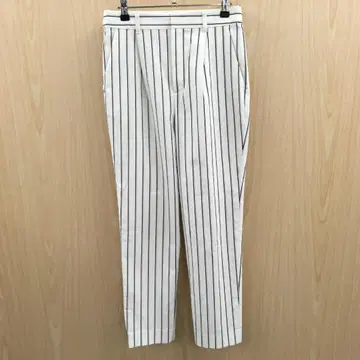 언타이틀 스트라이프 테이퍼드 팬츠 F0702B13