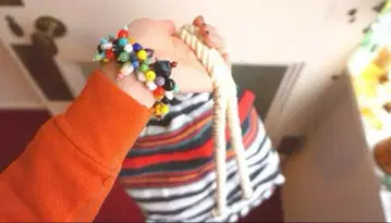 빈티지/그라스 브래드 핸드메이드 브레이슬릿