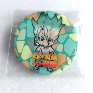 Dr.STONE 이시가미 치쿠루이 스톤 케이브에서 탈출 캔뱃지