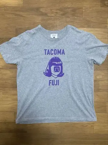 TACOMA FUJI RECORDS 티셔츠 그레이
