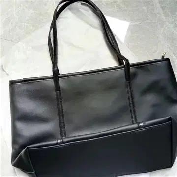 블랙 토트백 대용량 출퇴근