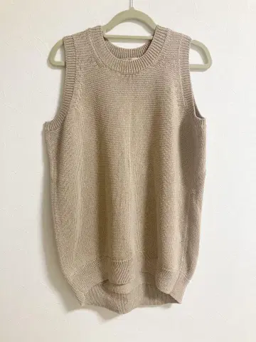 23SS Plage Italian Yarn 탱크