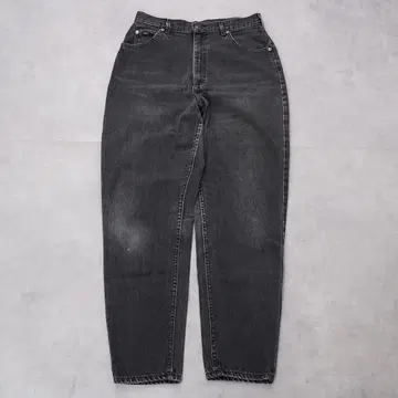 Lee 리 W28 블랙 데님 USA제 90년대 구제 의류 검정 14874