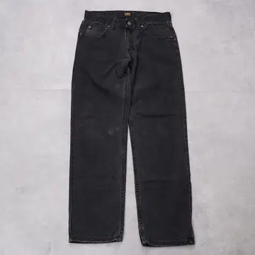 Lee 리 W30 블랙 데님 하의 팬츠 구제 의류 블랙 14870