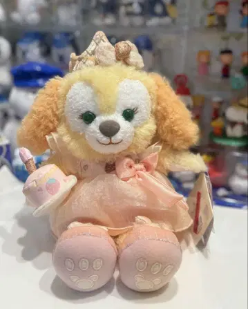 상하이 디즈니 벌스데이 생일 쿠키 안 ss 봉제 인형