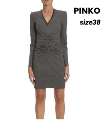 이탈리아제 PINKO 핑코 스트레치 원피스 정가 34,000엔 38