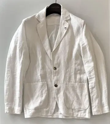 LARDINI 라르디니 린넨 테일러드 자켓 화이트 이탈리아제
