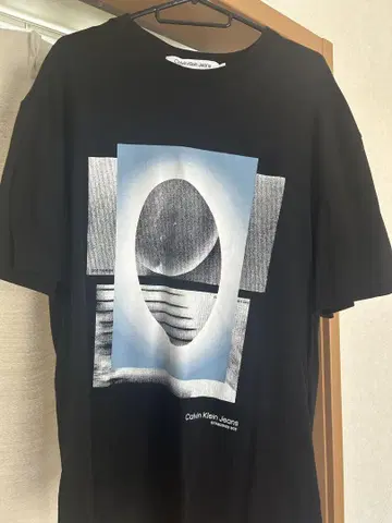캘빈클라인 블랙 티셔츠 L 사이즈