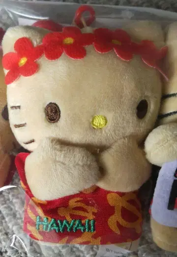 강글로 헬로키티 마스코트 키링