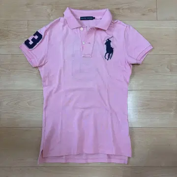 POLO Ralph Lauren 핑크 피케 셔츠 S