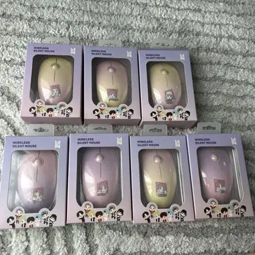 Tiny Tan 와이어리스 사일런트 마우스 각 1상자