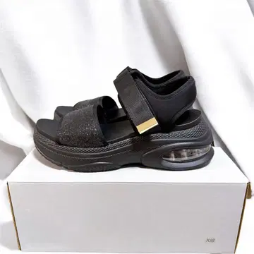 ABC SELECT 볼륨 글리터 샌들 6.5 블랙 M
