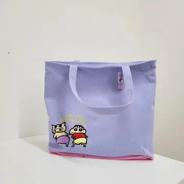 크레용 신짱 코듀로이 바닥 바닥 BIG 토트백