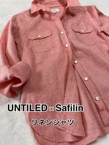 UNTITLED x Safilin 언타이틀 사필린 린넨 셔츠 린넨