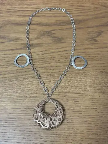 실버 펜던트 pendant necklace accessory
