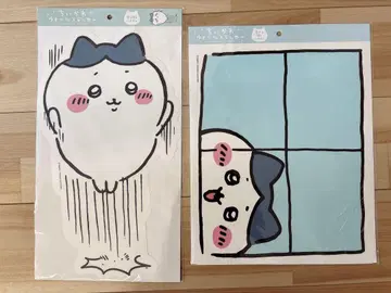 치이카와 (먼작귀) 하치와레 스티커 2개