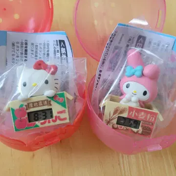 마이멜로디 키티 산리오 가챠가챠 종이상자 워치