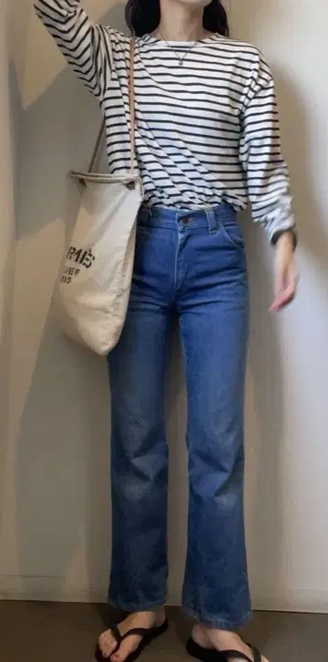 빈티지 미국 70년대 80년대 세지필드 플레어 데님