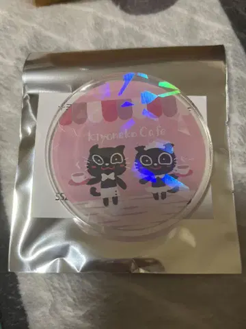 키요 아크릴 배지 카페 홀로그램