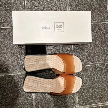 멜리사 오프닝 세레모니 25.5cm 콜라보 샌들 빅 사이즈