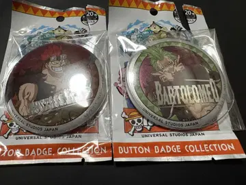 USJ 유니버셜 원피스 캔뱃지 키드 바르톨로메오