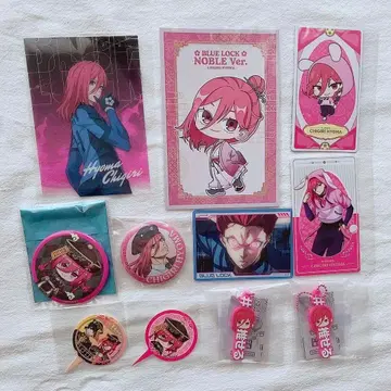 블루 록 블루 록 치기리 효마 포스카 캔뱃지 클리어 카드