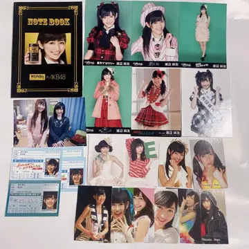 AKB48 와타나베 마유 브로마이드 묶음 판매 랜덤 카드 노트