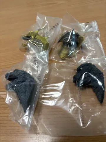 고질라 제일복권 G상 몬스터 헤드 마그넷 4개 세트