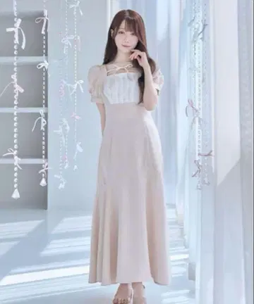 RoseMuse tack mermaid dress 아이보리